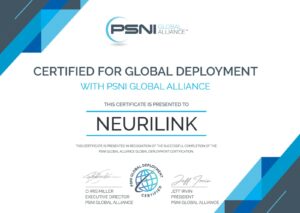 Neulilink PSNI全球部署認證